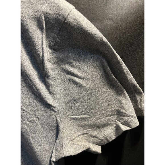 Hollister Mens T-shirt Gray MediumCrew Neck Short Sleeve Stretch Logo - Picture 4 of 11